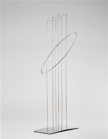 Fausto Melotti "Eclisse seconda" 1974
acciaio
cm 45,5x18x12
Firmata e numerata 5