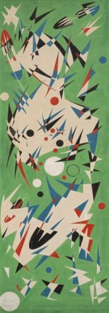 Edoardo Giordano "Senza titolo" 1954
olio su tela
cm 115x40
Firmato e datato lug