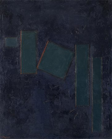 Mauro Reggiani "Spazio" 1959
olio su tela
cm 100x81
Firmato in basso a sinistra