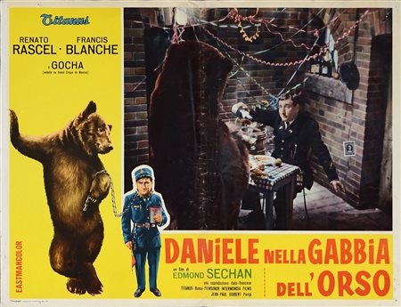 SECHAN EDMOND (1919 - 2002) - Daniele nella gabbia dell'orso.