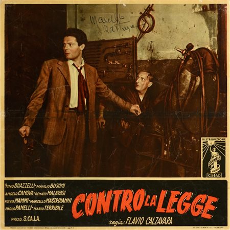 CALZAVARA FLAVIO (1900 - 1981) - Contro la legge.