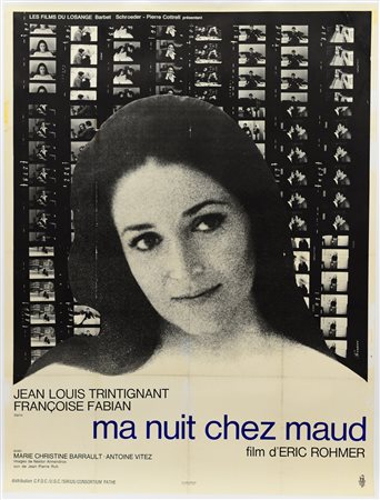 ROHMER ERIC (1920 - 2010) - Ma nuit chez Maud.