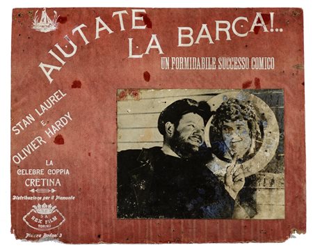 OLIVER HARDY STAN LAUREL  - Aiutate la barca!.