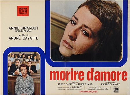 CAYATTE ANDRE' (1909 - 1989) - Morire d'amore. (Mourir d'aimer).