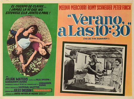 DASSIN JULES  (1911 - 2008) - Verano a las 10,30. (Alle 10,30 di una sera d'estate).