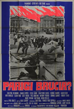 CLEMENT RENE' (1913 - 1996) - Parigi brucia? (Paris brule-t-il?).