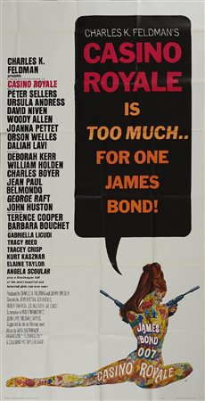 KEN HUGUES ROBERT PARRISH J. MC GRATH JOHN HUSTON VAL GUEST  - James Bond 007. Casino Royale.