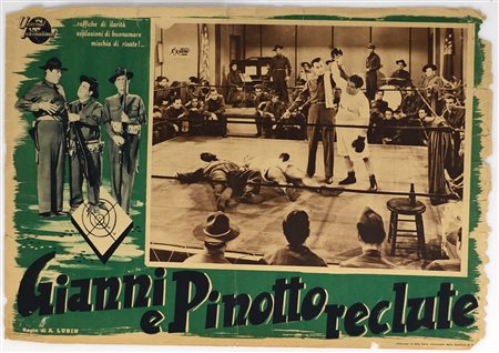 LUBIN ARTHUR  (1898 - 1995) - Gianni e Pinotto reclute.