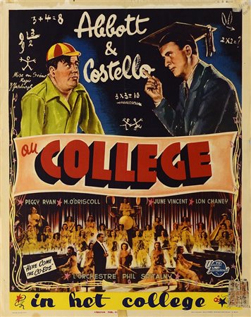  ABBOTT & COSTELLO - Au college.