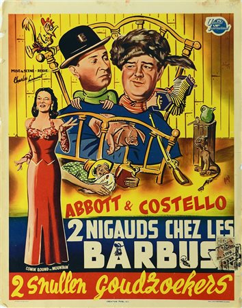  ABBOTT & COSTELLO - 2 nigauds chez le barbus.