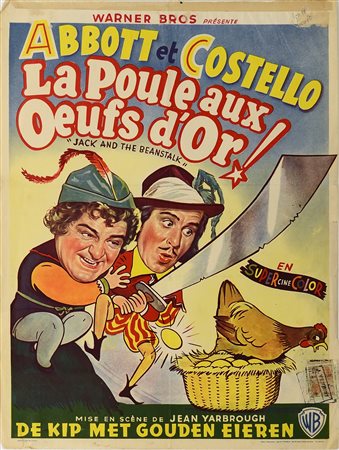  ABBOTT & COSTELLO - La poule aux ouefs d'or. (La gallina dalle uova d'oro).