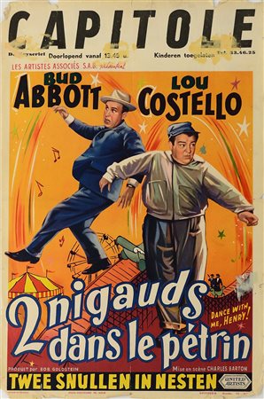  ABBOTT & COSTELLO - 2 nigauds dans le pétrin.