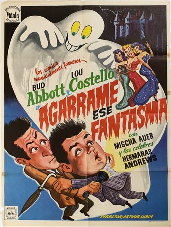  ABBOTT & COSTELLO - En agarrame ese fantasme. (L'inafferrabile spettro).