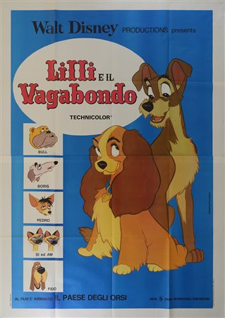 DISNEY WALT  (1901 - 1966) - Lilli e il Vagabondo. .