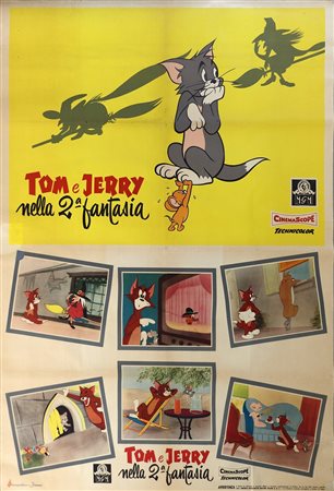  AUTORE NON IDENTIFICATO - Tom & Jerry nella II Fantasia.
