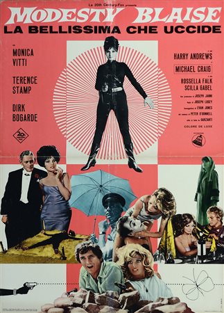 LOSEY JOSEPH  (1909 - 1984) - Modesty Blaise. La bellissima che uccide.