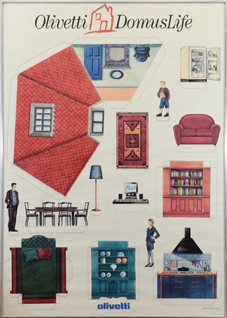 SOTTSASS ETTORE (1917 - 2007) - Olivetti domus life.