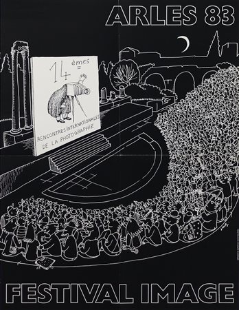  AUTORE NON IDENTIFICATO - Festival internazionale di Fotografia. Arles 1983.