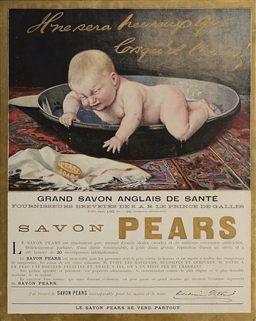  AUTORE NON IDENTIFICATO - Sapone Pears.