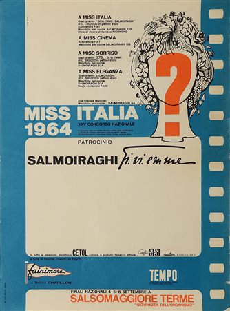  AUTORE NON IDENTIFICATO - Miss Italia 1964.