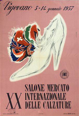  AUTORE NON IDENTIFICATO - Salone delle Calzature.