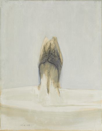 Rodolfo Aricò , Senza titolo , Olio su tela