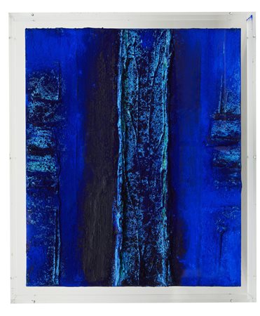 Marcello Lo Giudice , Blu Eden , Tecnica mista