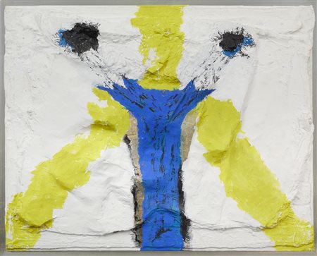 Arturo Carmassi , Dopo saranno gli abissi , Tecnica mista su tela