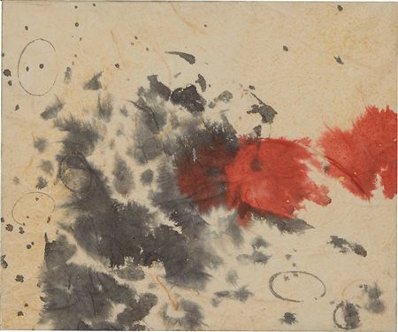 Omar Galliani , Le tue macchie nei miei occhi , Inchiostri su carta giapponese intelata