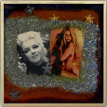 Omar Ronda , Marilyn frozen , Tecnica mista