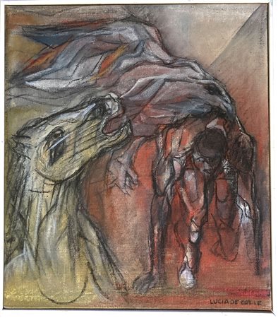 Lucia De Colle - Uomo e cavallo