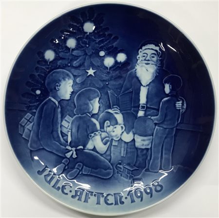 PIATTO DECORATIVO in porcellana Bing & Grondahl Copenhagen serie...