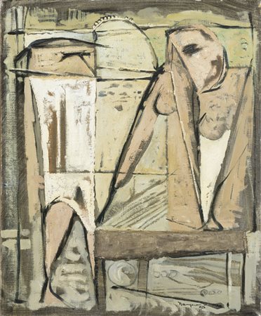CARLO NANGERONI
Senza titolo, 1956
