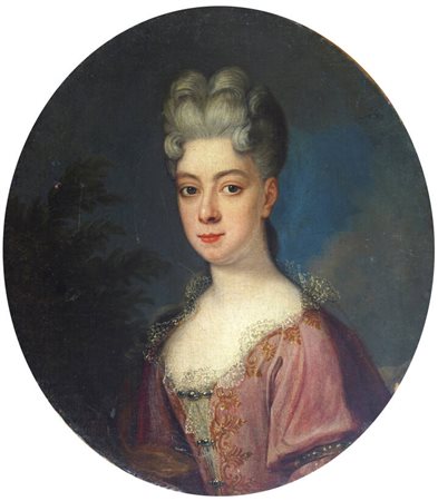 PITTORE ANONIMO DEL XVIII SECOLO<BR>"Ritratto di dama"