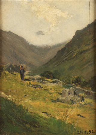 SCUOLA DI DELLEANI<BR>"Donna in montagna" 23.8.92