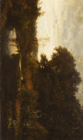 PITTORE ANONIMO DEL XIX SECOLO<BR>"Paesaggio"