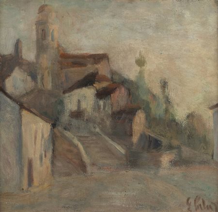 ESO PELUZZI<BR>Cairo Montenotte (SV) 1894 - 1985<BR>"Montechiaro" 1945