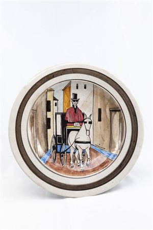 PIETRO MORANDO<BR>Alessandria 1892 - 1980<BR>"Calesse"