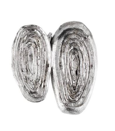 SPILLA-PENDENTE IN ARGENTO, FRANCO ZAZZERI sul retro inciso Zazzeri,...