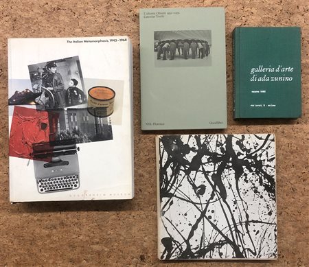ARTE ITALIANA DEL DOPOGUERRA - COLLETTIVE - Lotto unico di 4 cataloghi