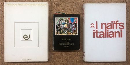 ARTE MODERNA - Lotto unico di 2 cataloghi della collana diretta da Franco Russoli