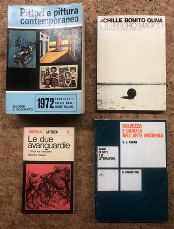 SAGGI E MANUALI DI STORIA DELL'ARTE - Lotto unico di 4 cataloghi