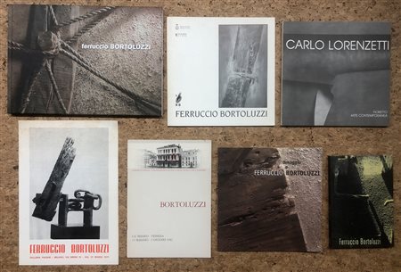 FERRUCCIO BORTOLUZZI E CARLO LORENZETTI - Lotto unico di 5 cataloghi