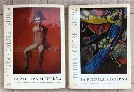 LA PITTURA MODERNA. PITTURA - COLORE - STORIA - Lotto unico di 2 cataloghi