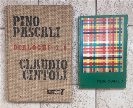 PINO PASCALI - CLAUDIO CINTOLI E PIERO DORAZIO - Lotto unico di 2 cataloghi