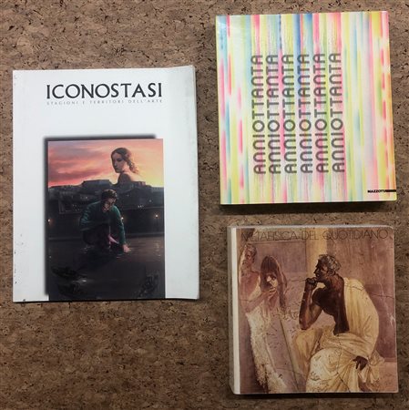 COLLETTIVE DI ARTE DEL DOPOGUERRA - Lotto unico di 3 cataloghi