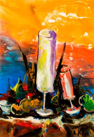 LIBERO VITALI (1928) - Natura morta, 1972