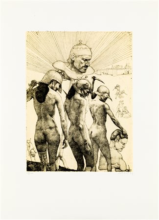 UGO ATTARDI (1923-2006) - Senza Titolo, 1974