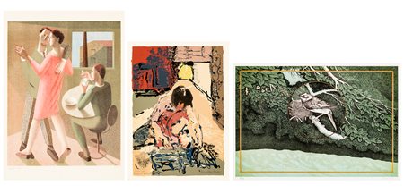 AUTORI VARI (MELI, RUSSO, GIANNINI) - Lotto unico composto da 3 opere grafiche