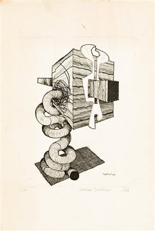 VALERIANO TRUBBIANI (1937) - Senza Titolo, 1966